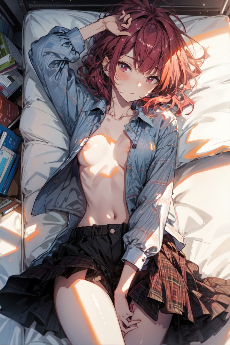from above