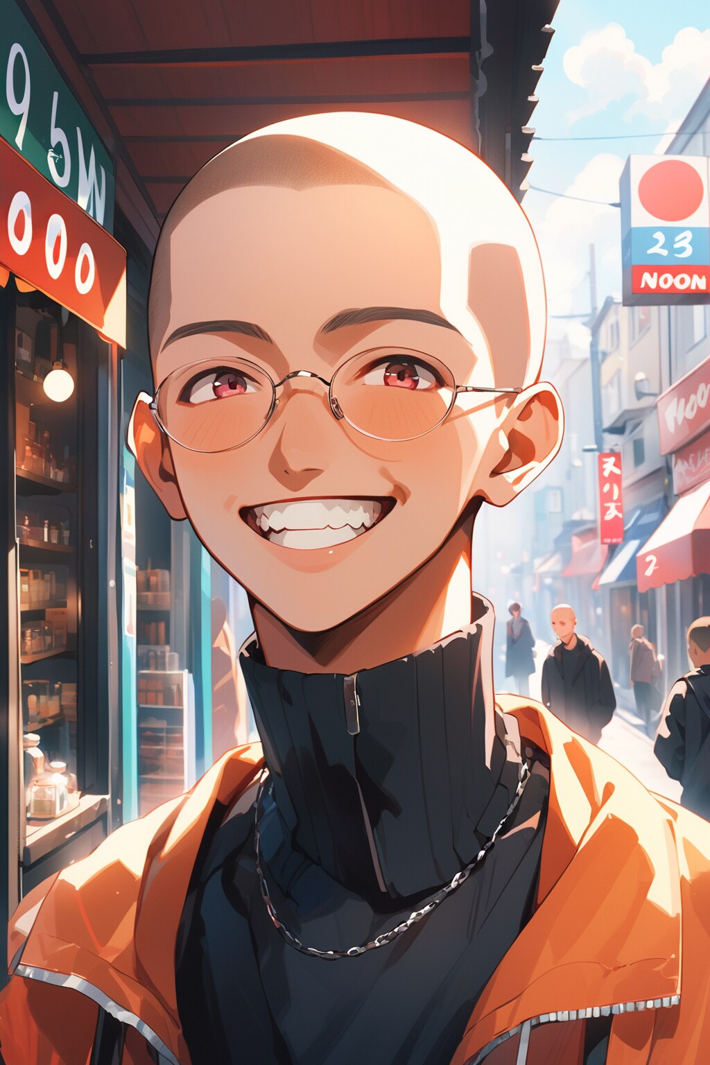 帽子の男性 23歳