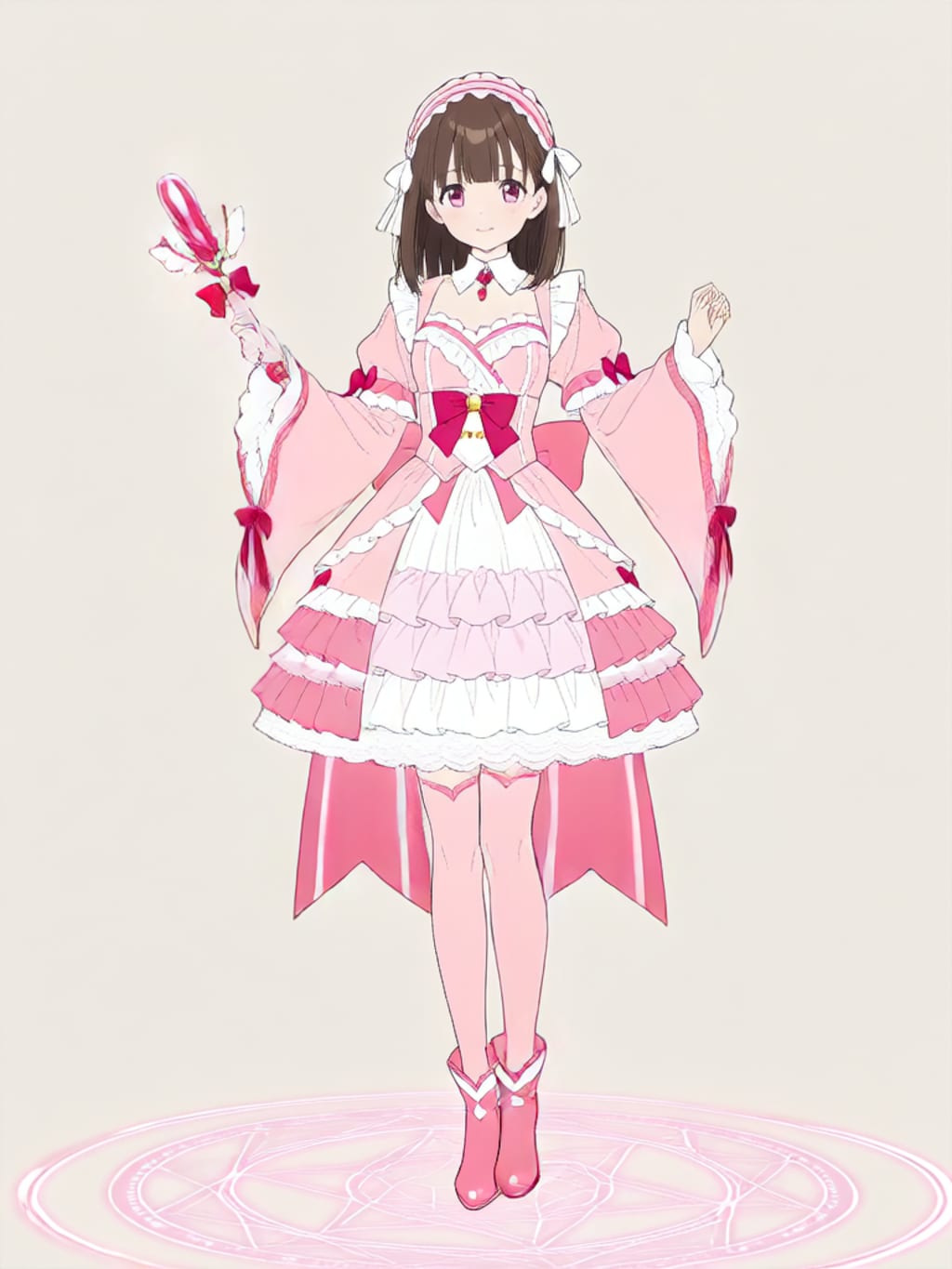 変身！魔法少女 架純【パラパライラスト】