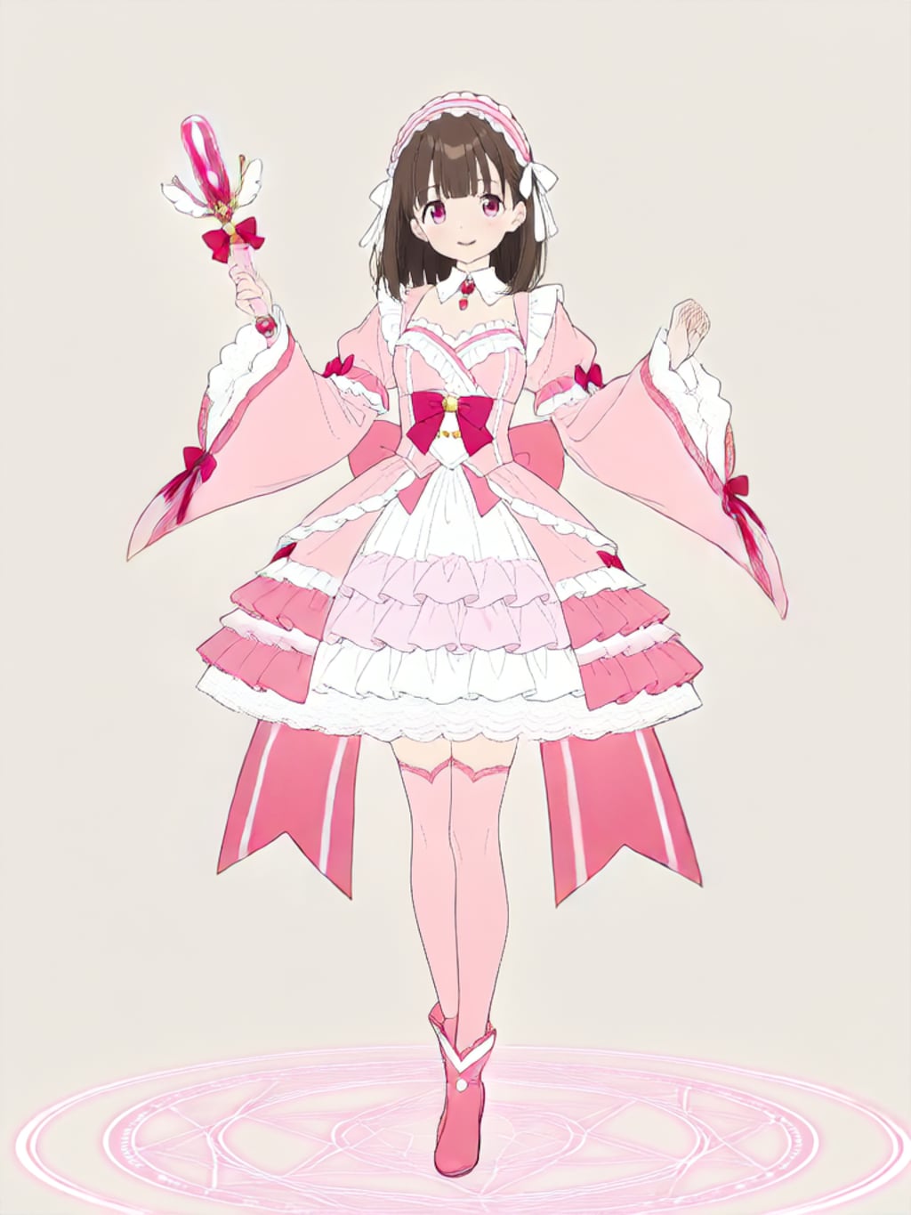 変身！魔法少女 架純【パラパライラスト】