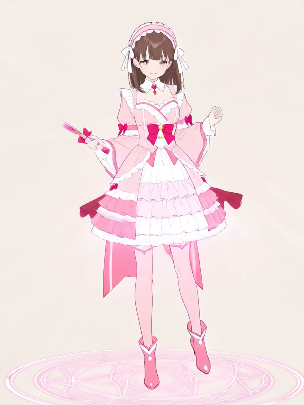 変身！魔法少女 架純【パラパライラスト】