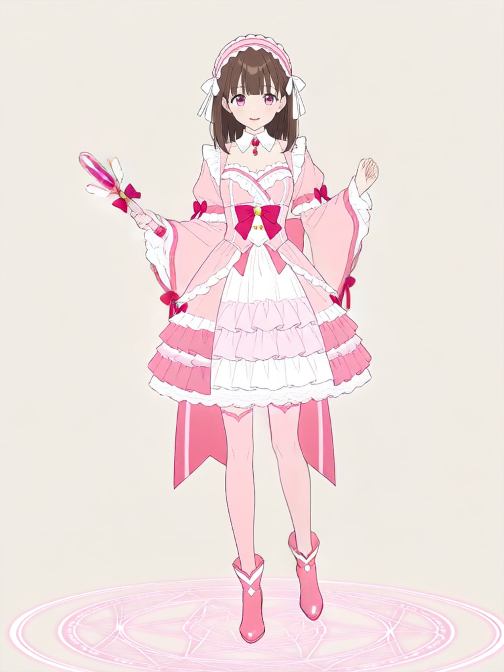 変身！魔法少女 架純【パラパライラスト】