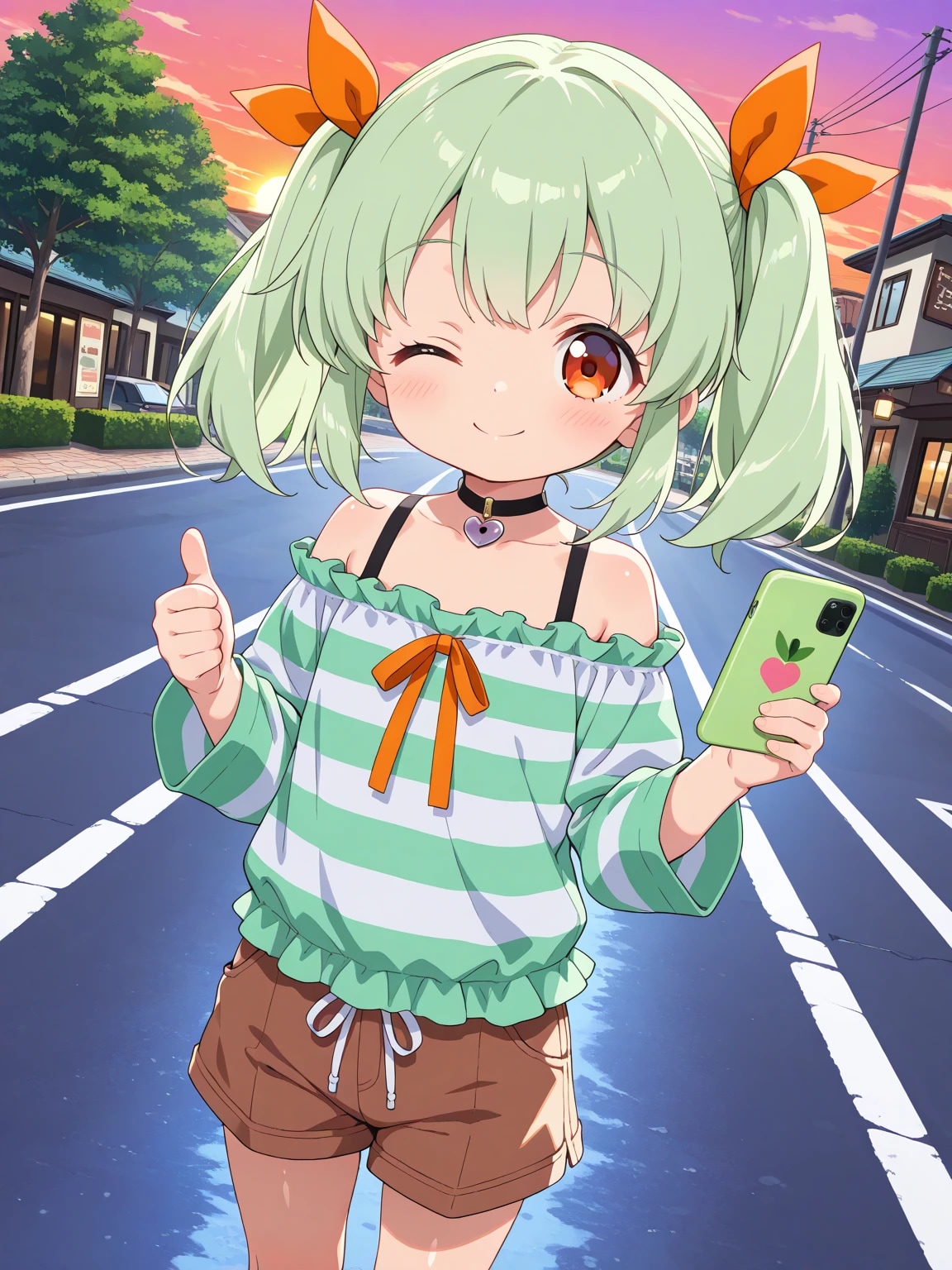 りおちゃんの帰り道 | の人気AIイラスト・グラビア
