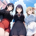 おねえさんたちとあそぼ 2枚目