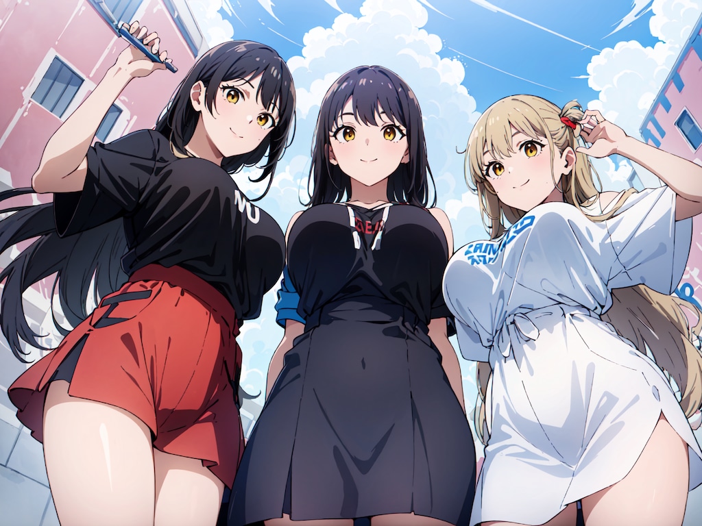 おねえさんたちとあそぼ
