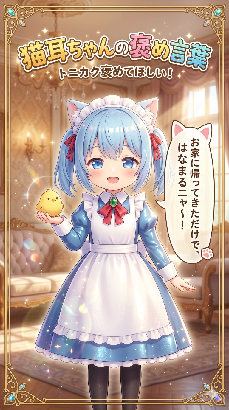 猫耳ちゃんの褒め言葉3