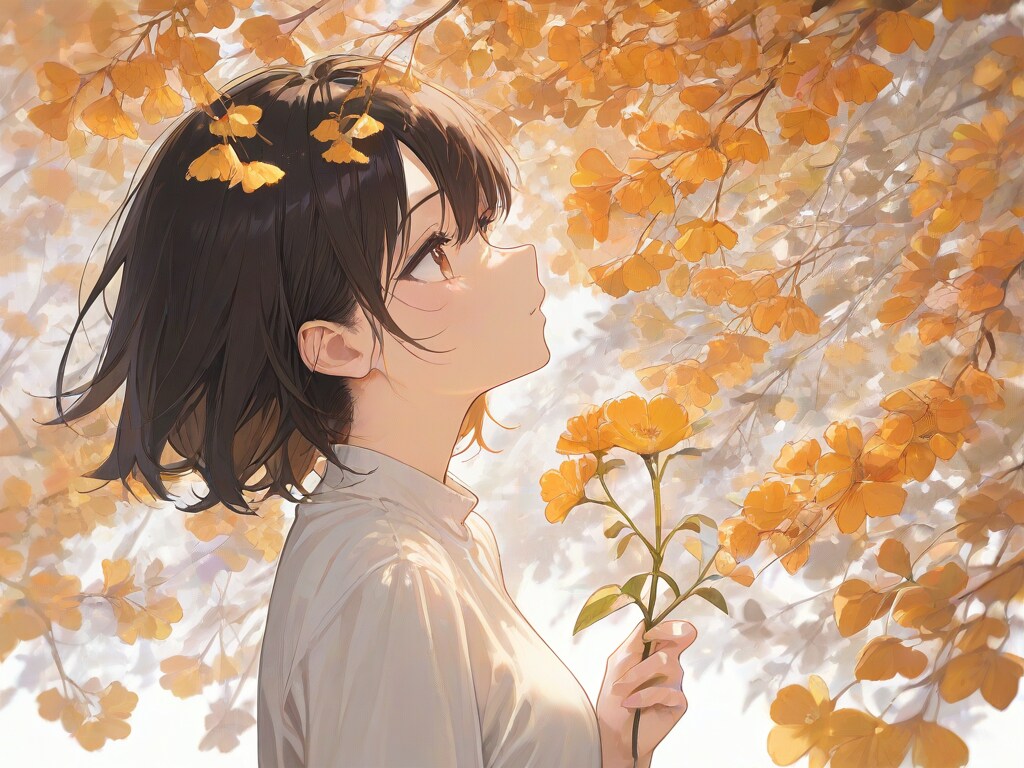 雨後の匂い、秋