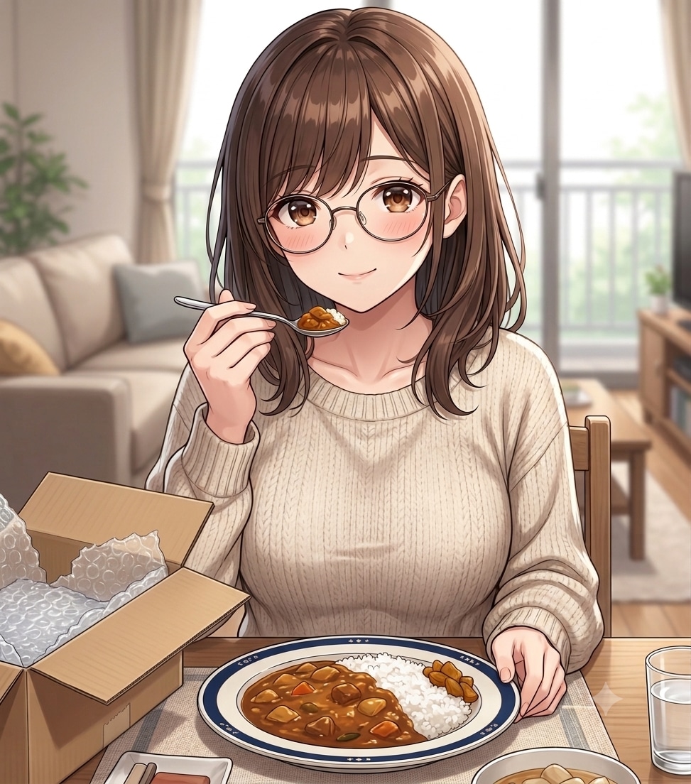 【カスミ】謎のお皿カレー | の人気AIイラスト・グラビア