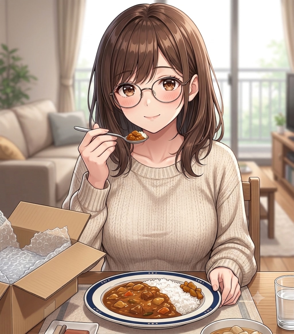 【カスミ】謎のお皿カレー