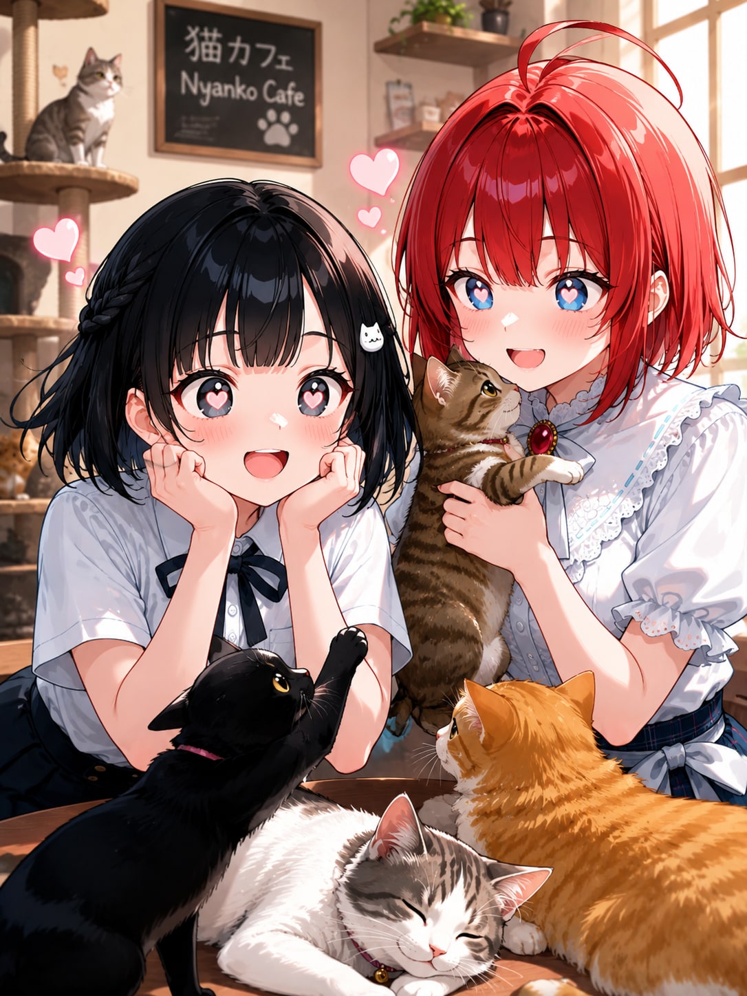 五月凜猫ちゃんと再び猫カフェだべ～