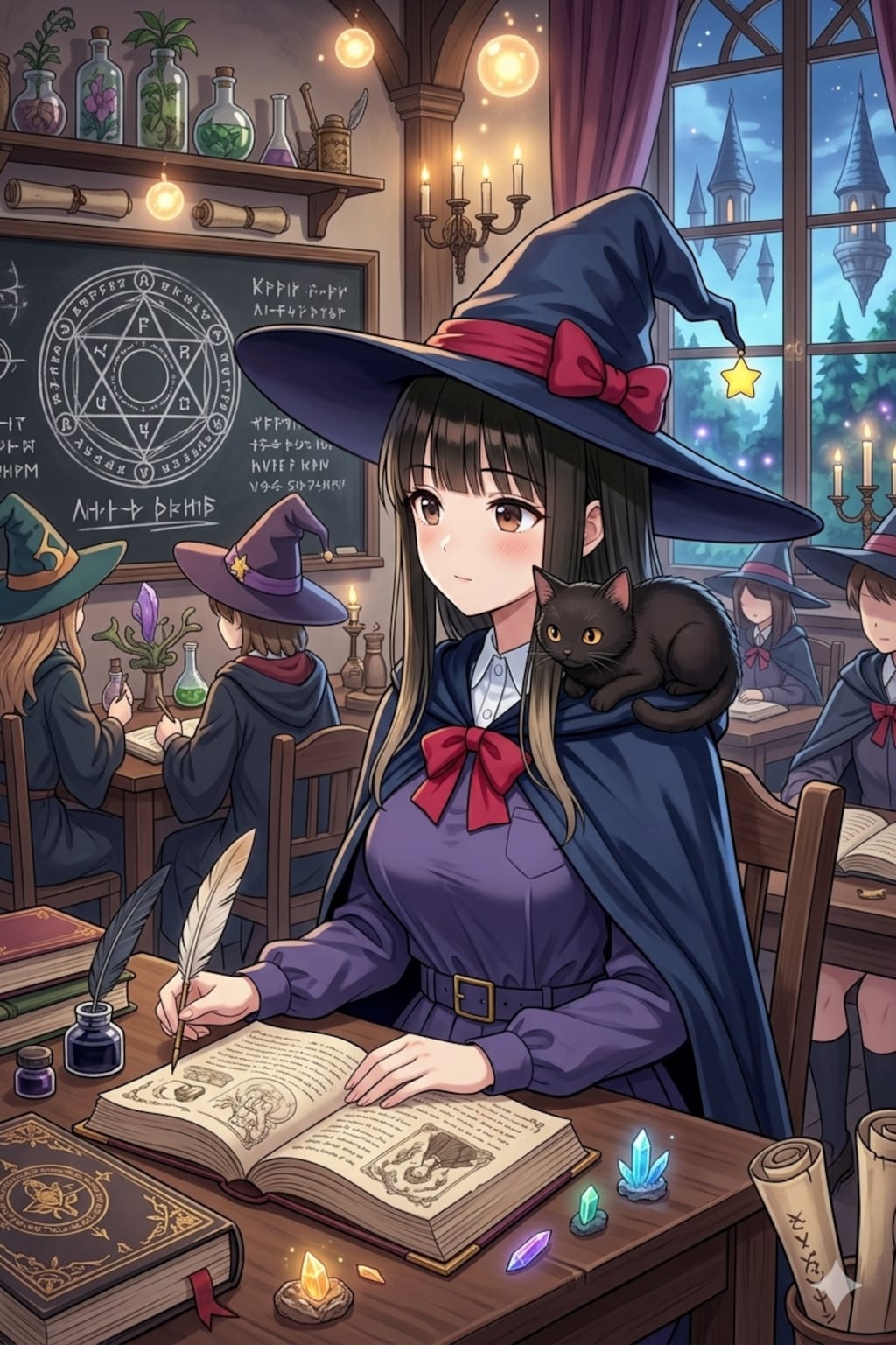 魔法大学の優等生サキちゃん