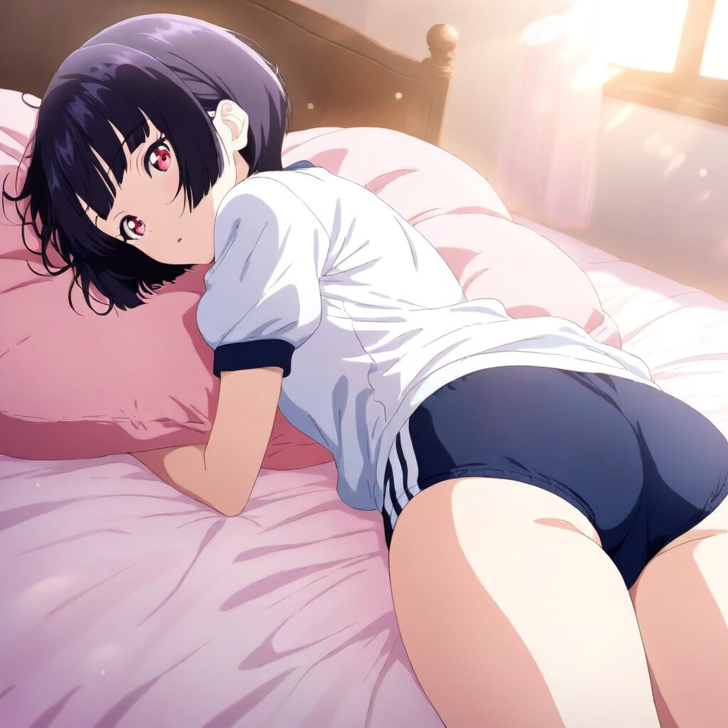 FENRIRでブルマ娘　~ 黒髪ボブのブルマ娘６５ ~
