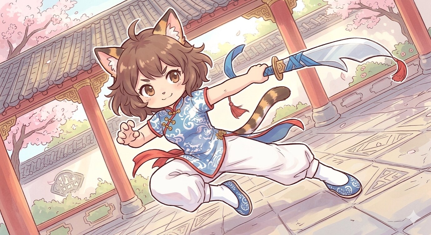 ケモミミカンフー60 | の人気AIイラスト・グラビア