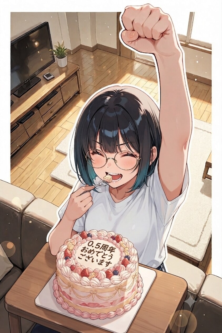 dodo_さん0.5周年おめでとうございます🎉