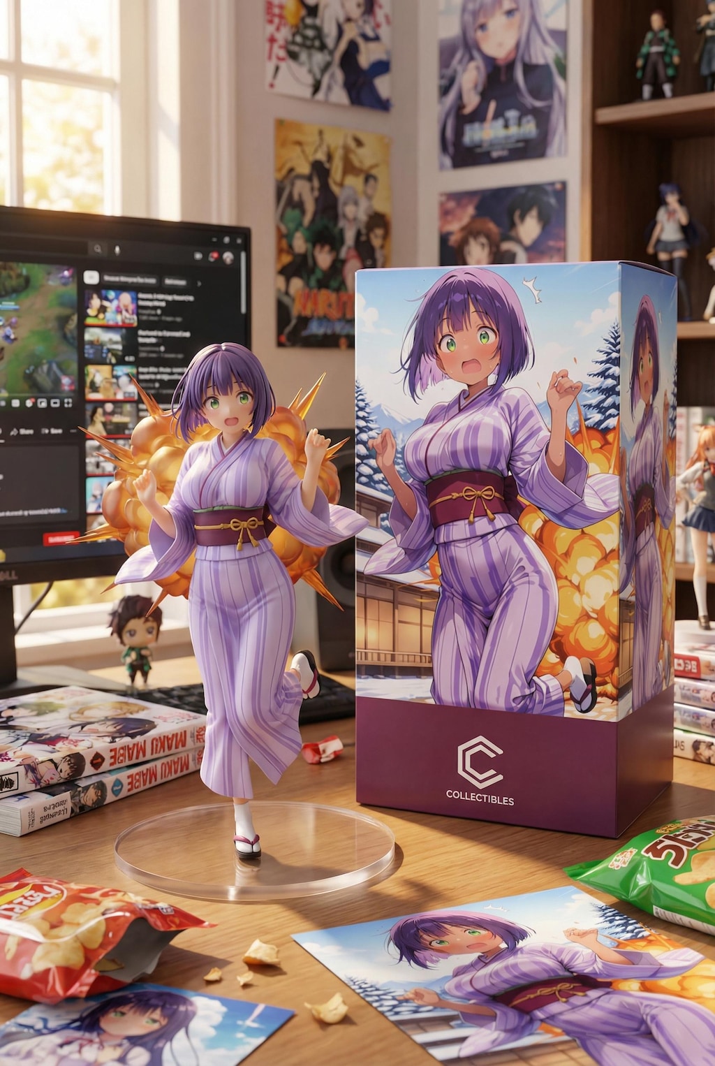 397 爆発に驚く日焼けっ子