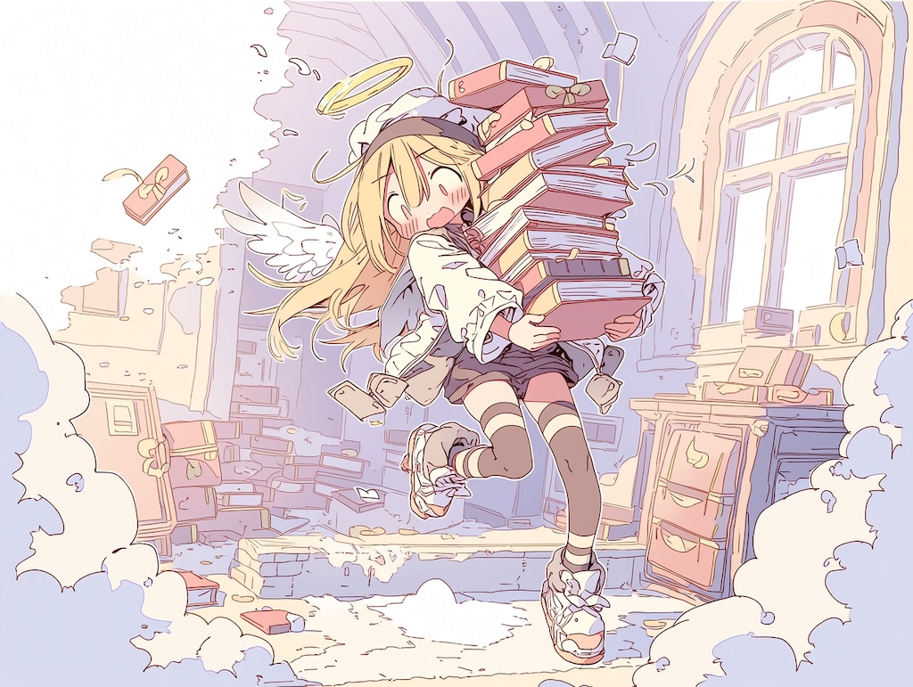 頑張り屋な天使ちゃん（１）GPTimages2.0