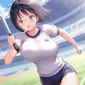 走る乳牛娘！ 2枚目