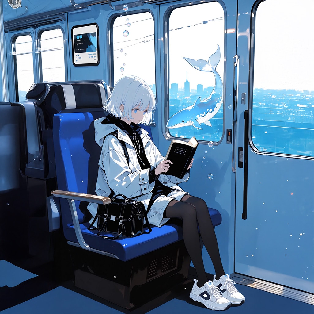 Dimensional World『本に興味があるの？』 | の人気AIイラスト・グラビア