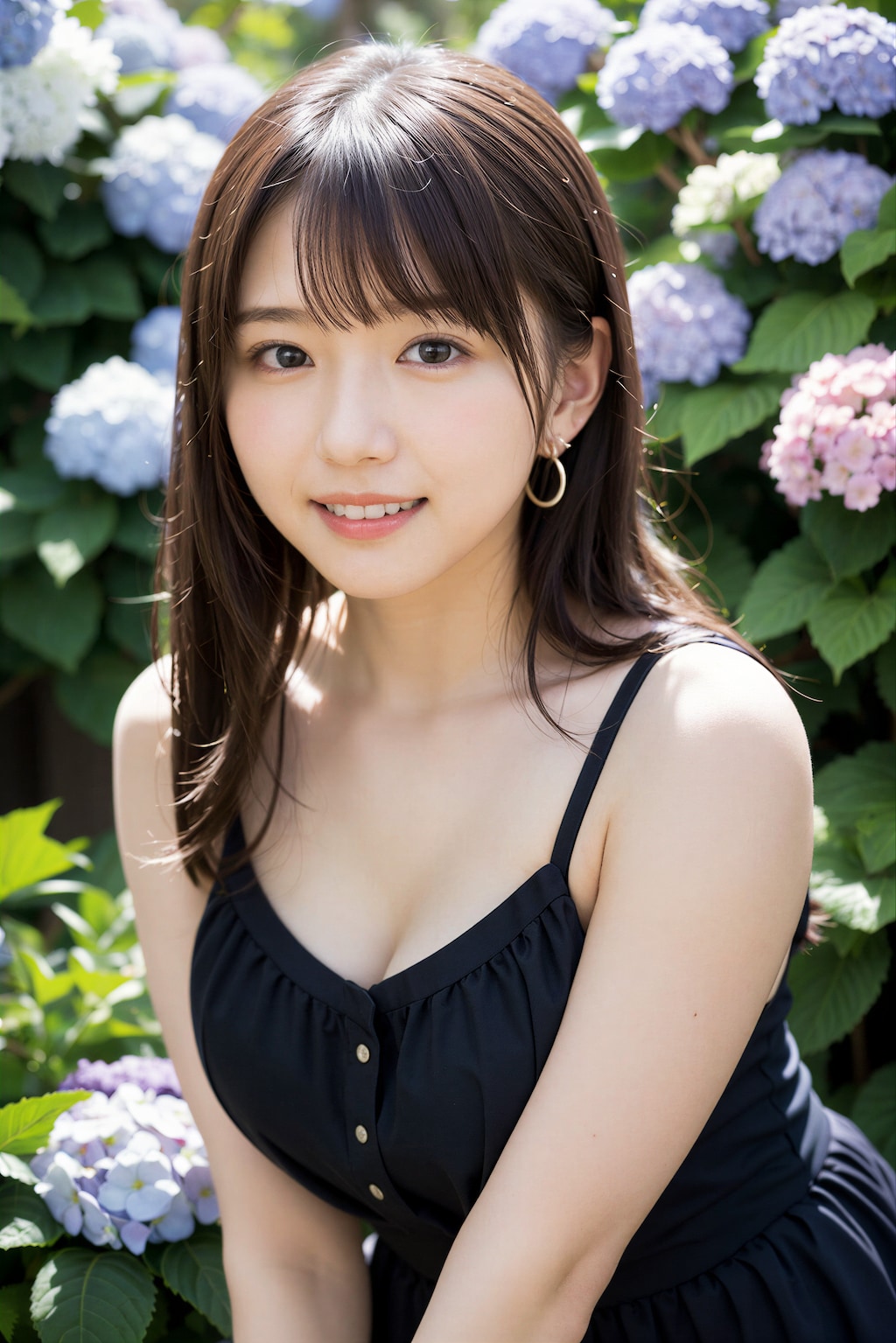 紫陽花の午後