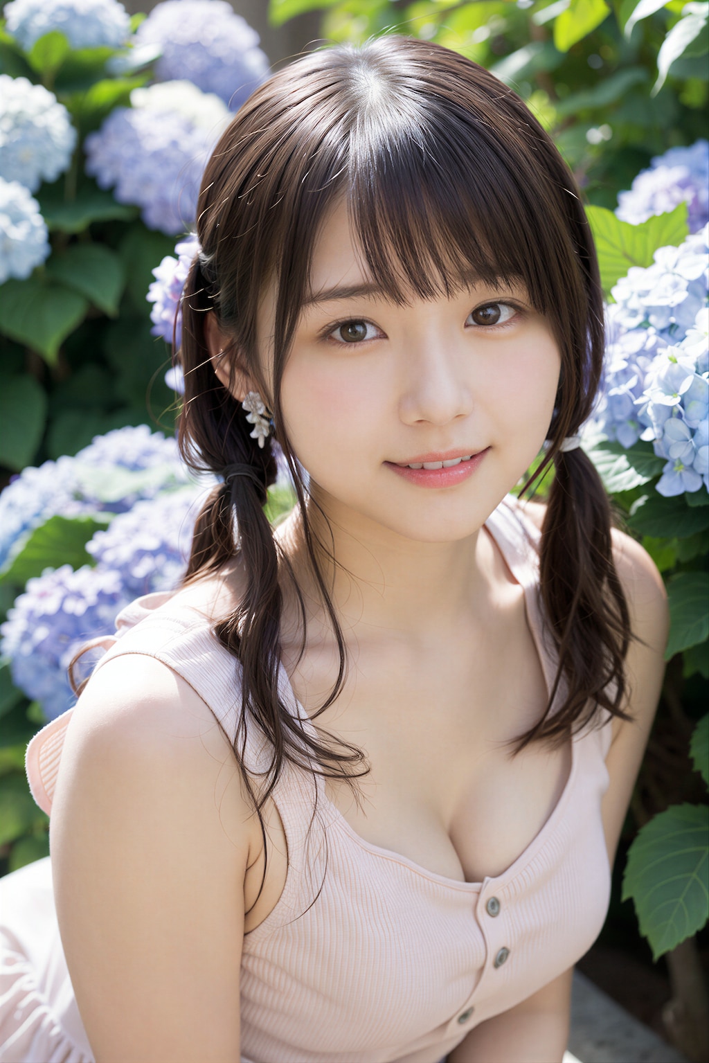 紫陽花の午後