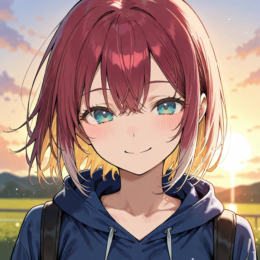 朝陽の中で微笑んで | の人気AIイラスト・グラビア