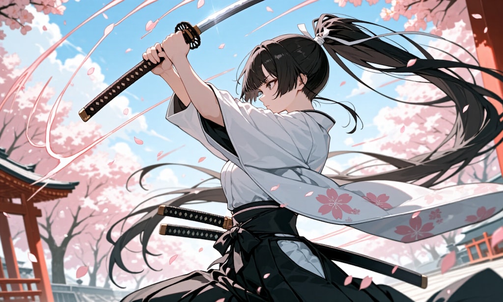 剣人女子　桜嵐