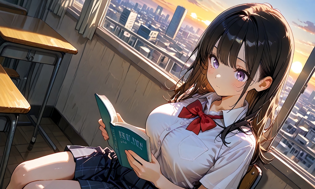 放課後の読書