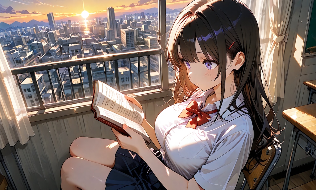 放課後の読書