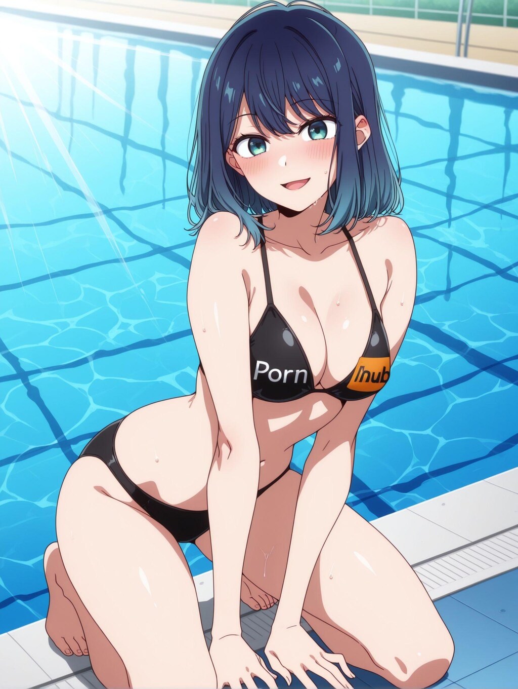 黒川あかね×Pornhubビキニ