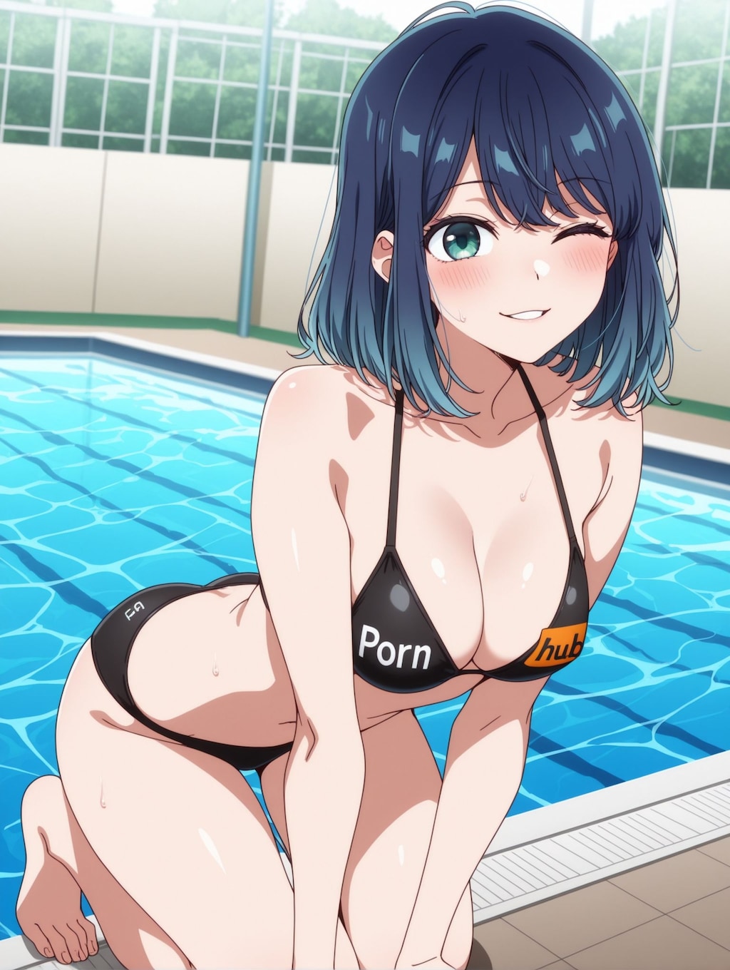 黒川あかね×Pornhubビキニ