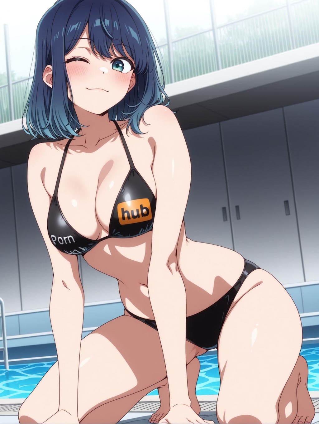 黒川あかね×Pornhubビキニ