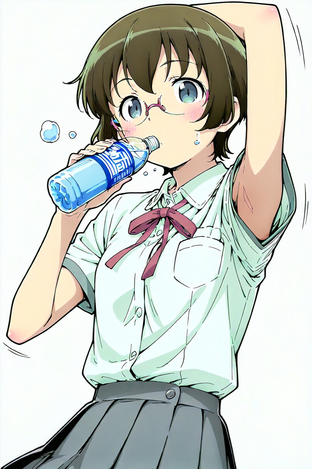 水分補給　manami