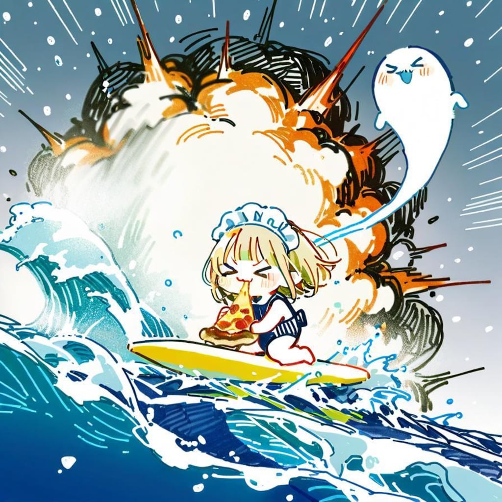 お ピ ッ ツ ァ ーフ ィ ン🍕🏄‍♀️ in Winter