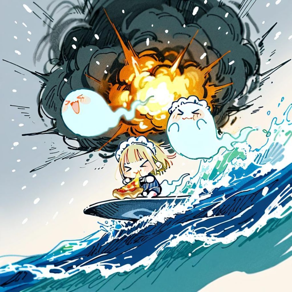 お ピ ッ ツ ァ ーフ ィ ン🍕🏄‍♀️ in Winter