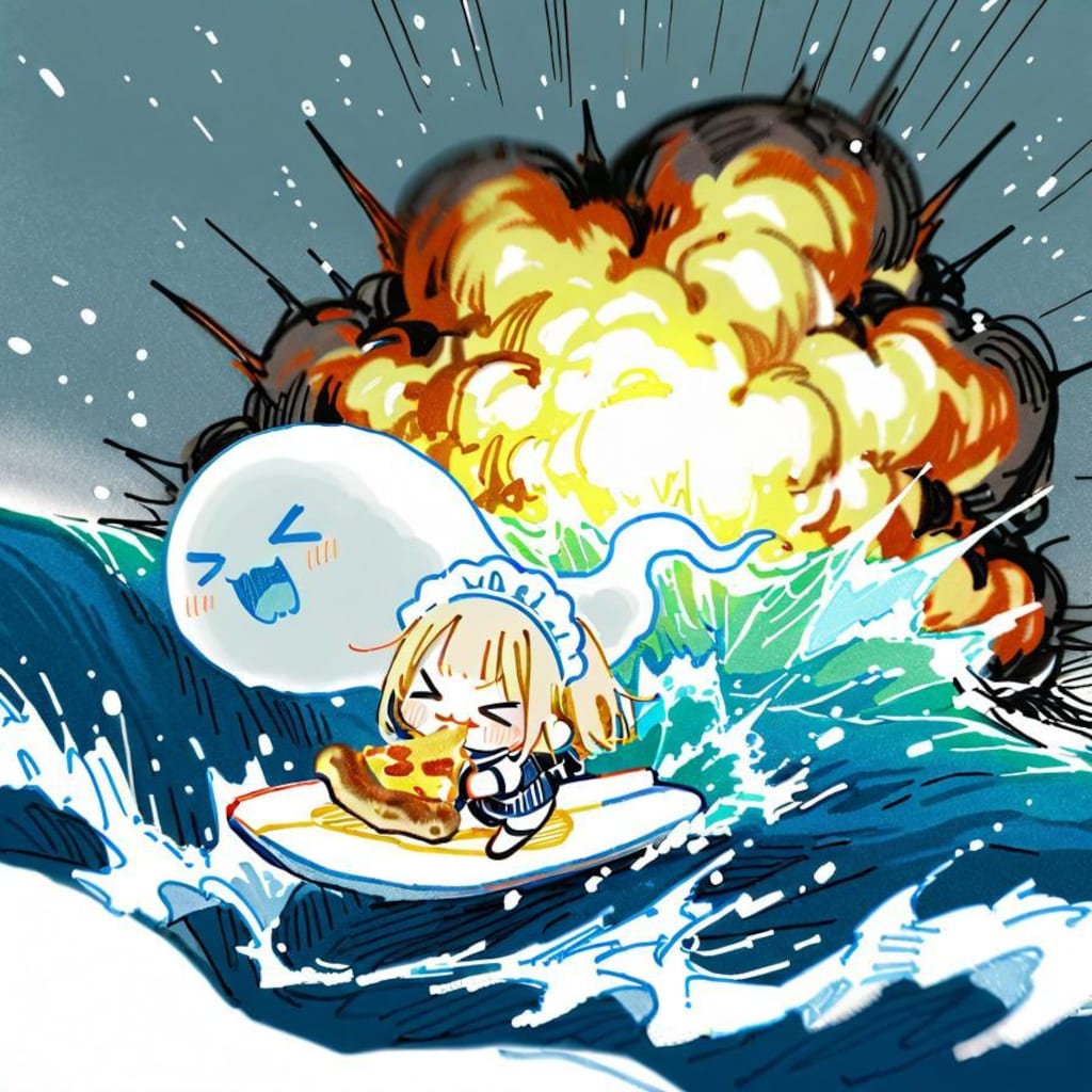 お ピ ッ ツ ァ ーフ ィ ン🍕🏄‍♀️ in Winter