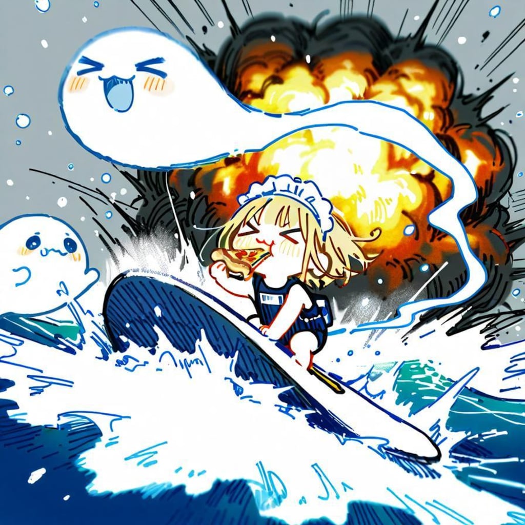お ピ ッ ツ ァ ーフ ィ ン🍕🏄‍♀️ in Winter