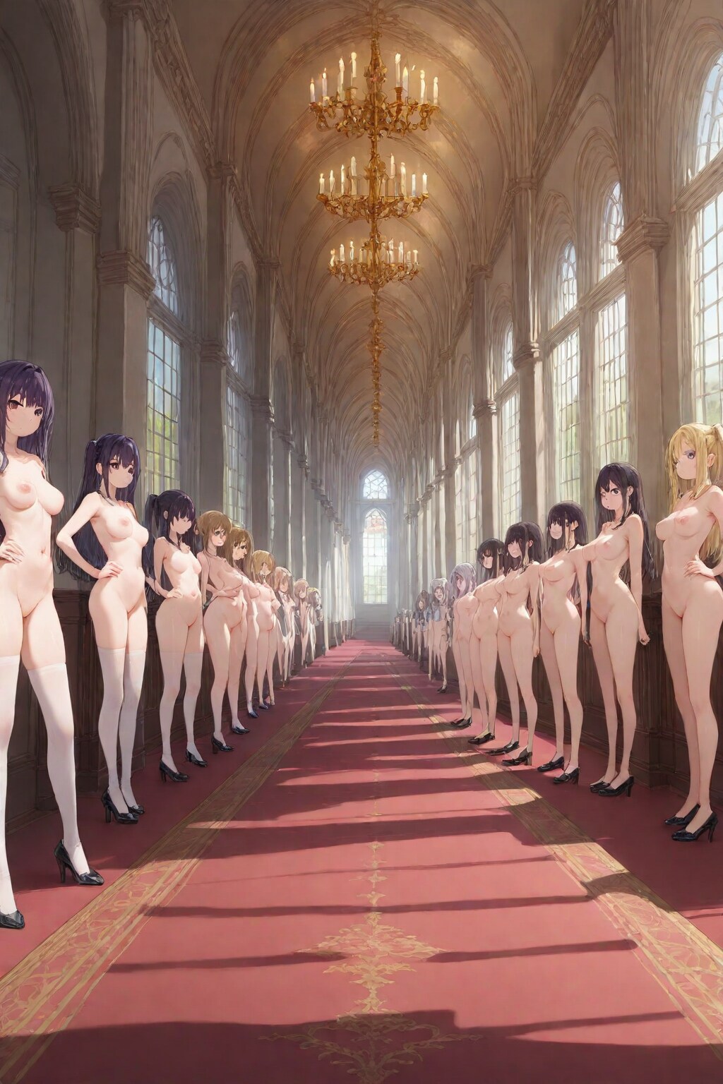 【今日のハーレム】ご主人様をお出迎え【女体ロード】