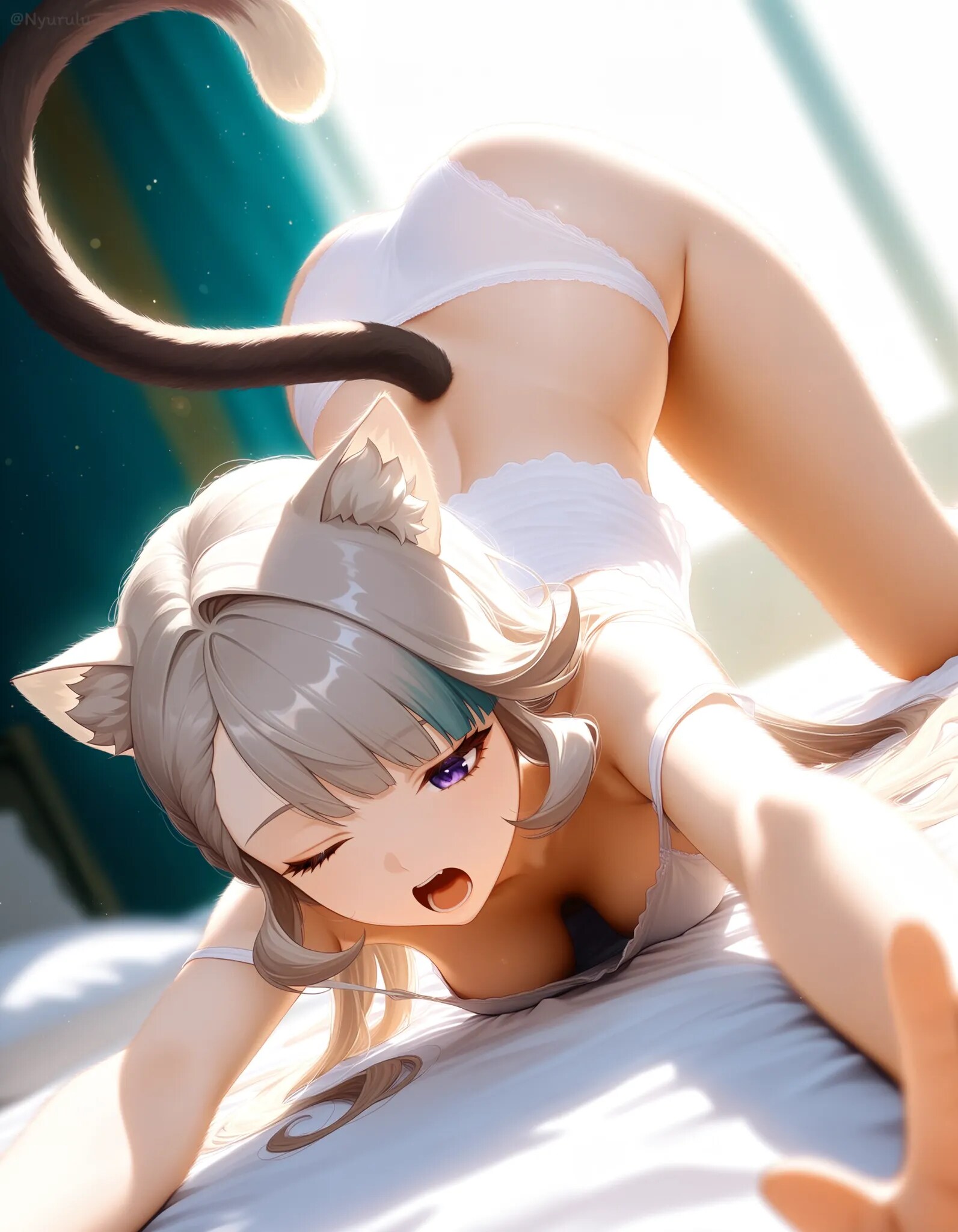 リネットの寝起き