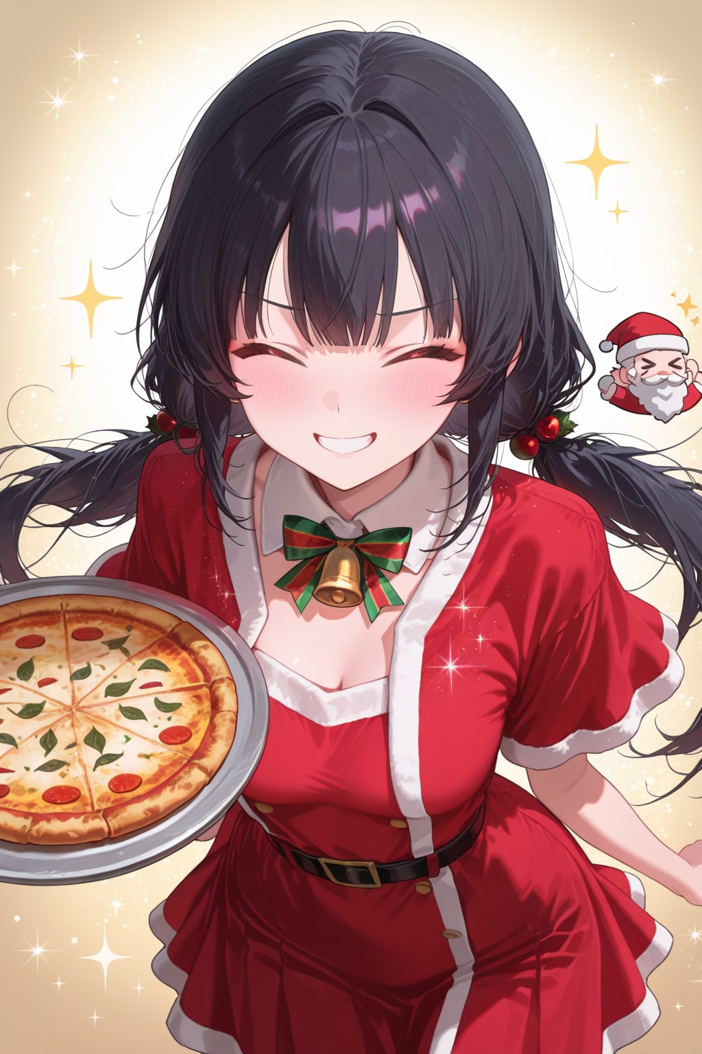 【うちの子】恋偈サンタと、おピッツァパーリィー