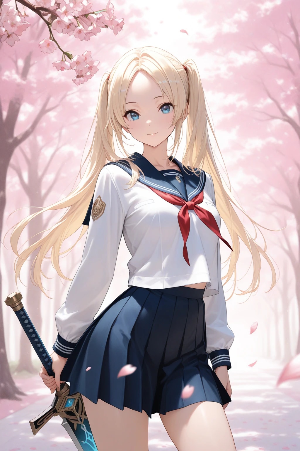 桜と武器とセーラー服