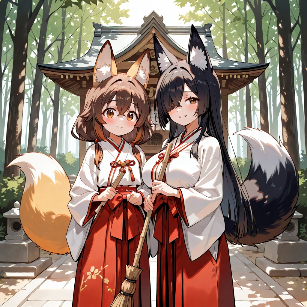 ヨーコとアヤコの日常 | の人気AIイラスト・グラビア