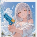 手を上げろー💀 2枚目
