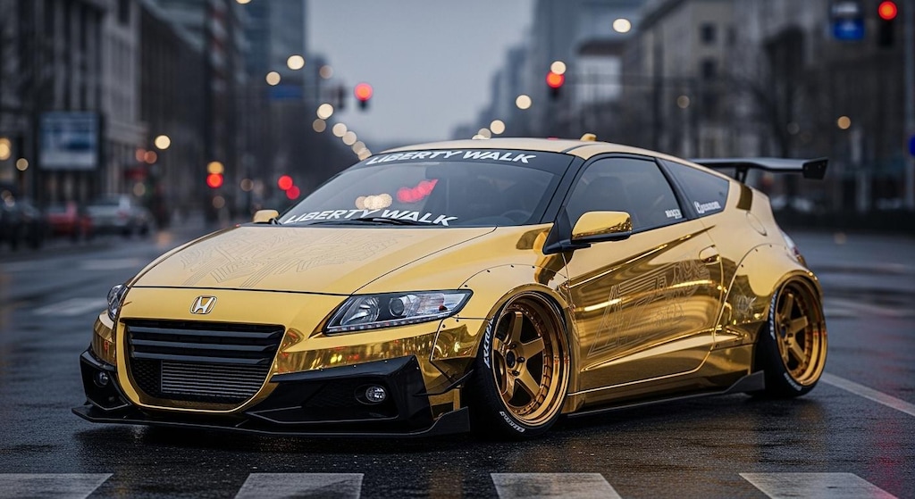 ゴールドリバティーウォークCR-Z