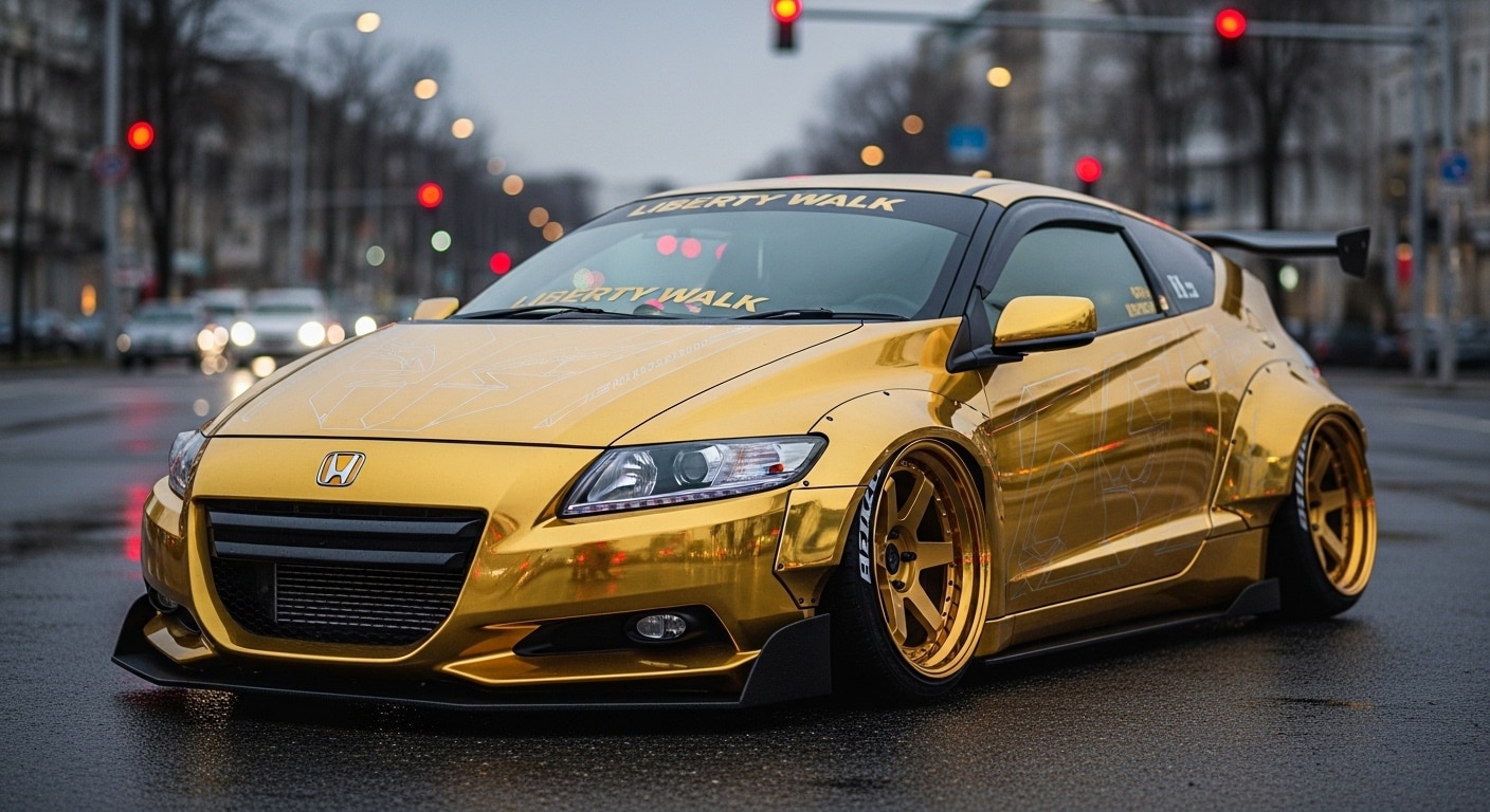 ゴールドリバティーウォークCR-Z | の人気AIイラスト・グラビア