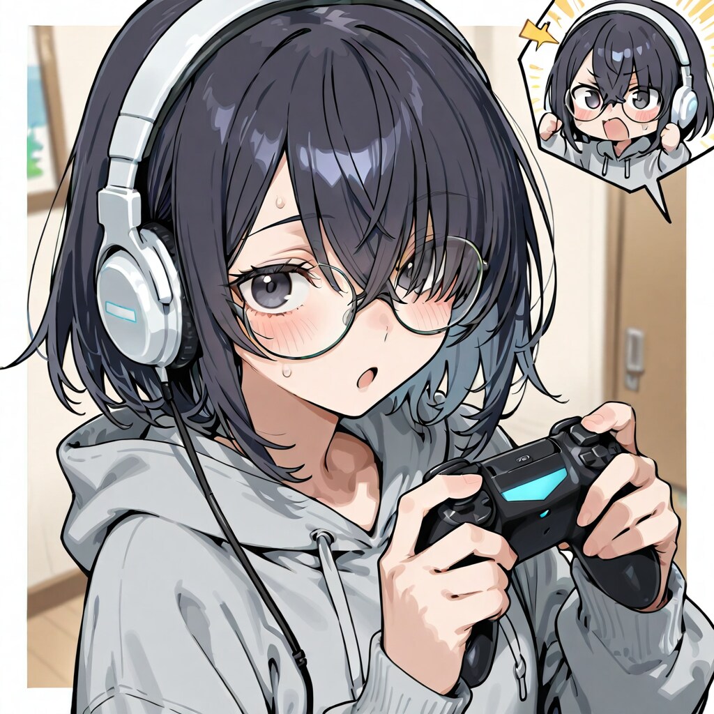 【うちの子】戸隠 すみれ(メカクレちゃん)