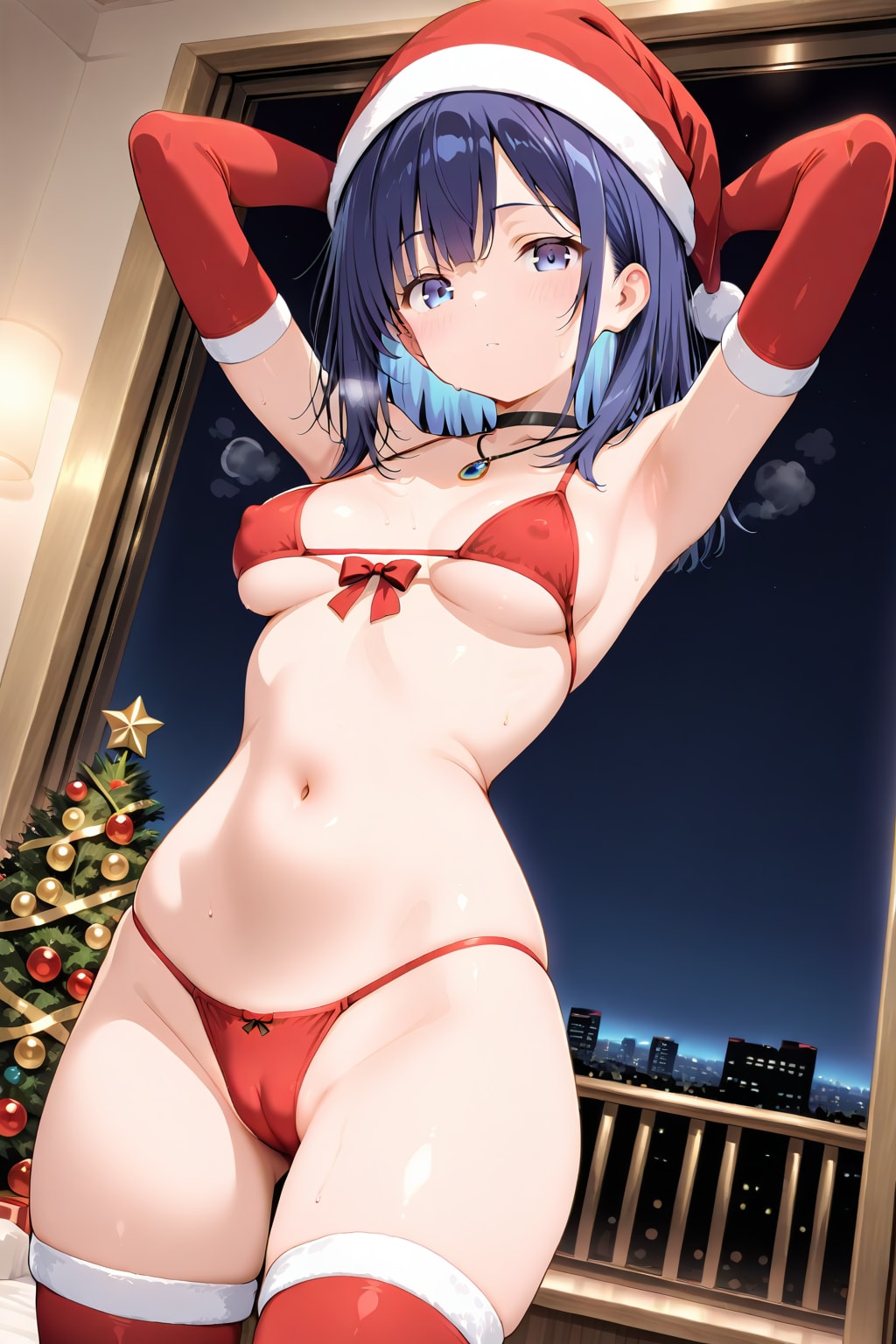 サンタビキニの眞琴ちゃん