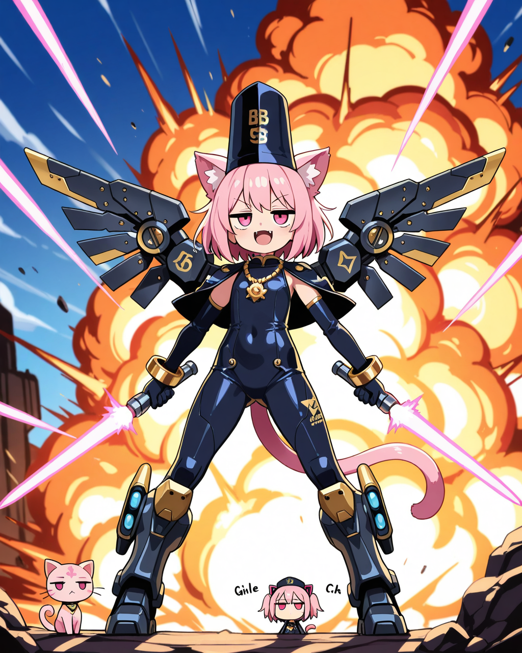 おんみょうじねこと未来の陰陽師猫