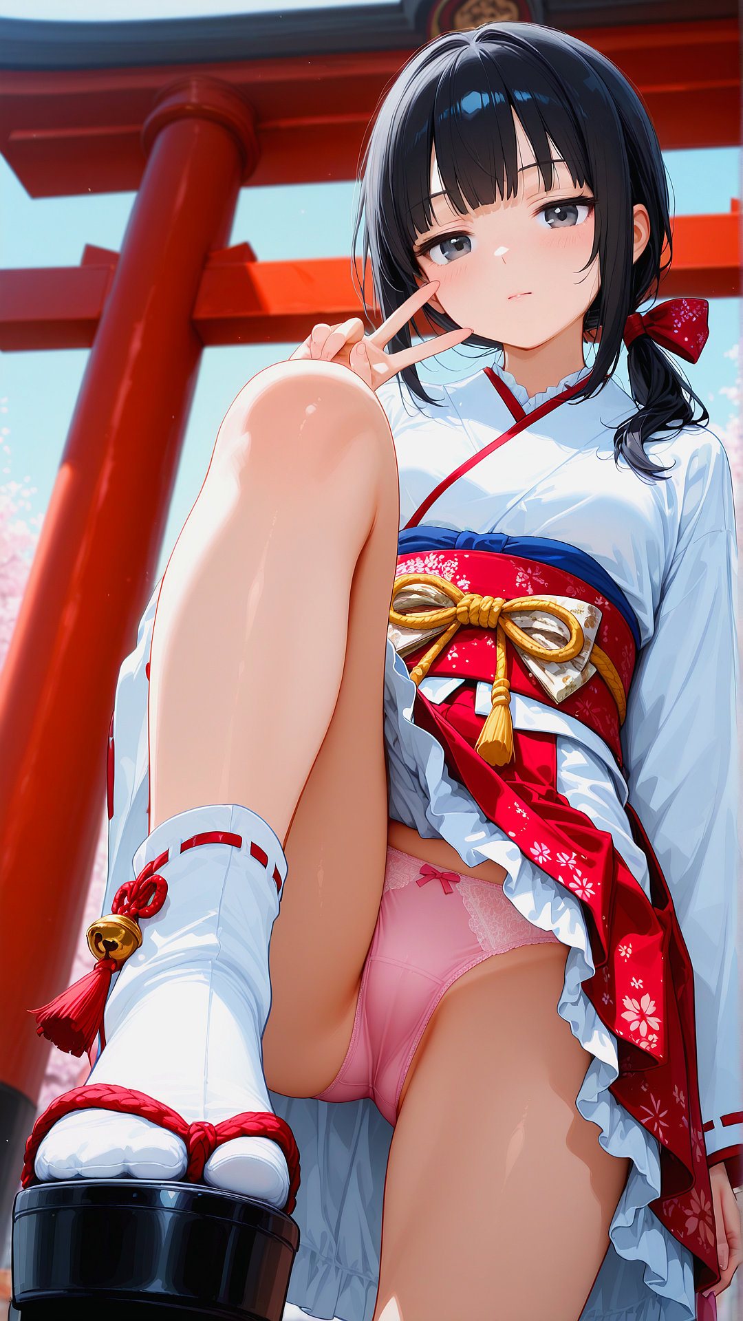 ジト目巫女