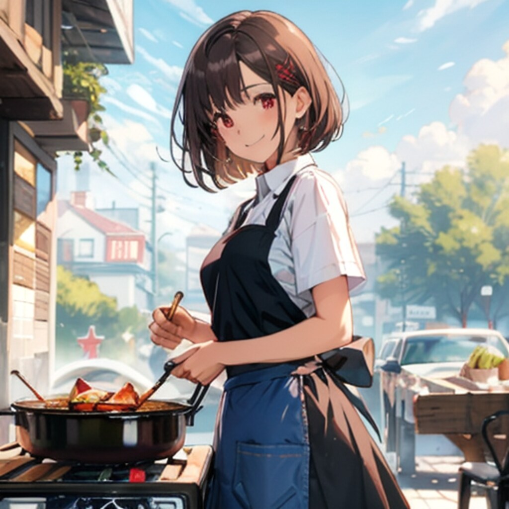 調理中美味し美味し