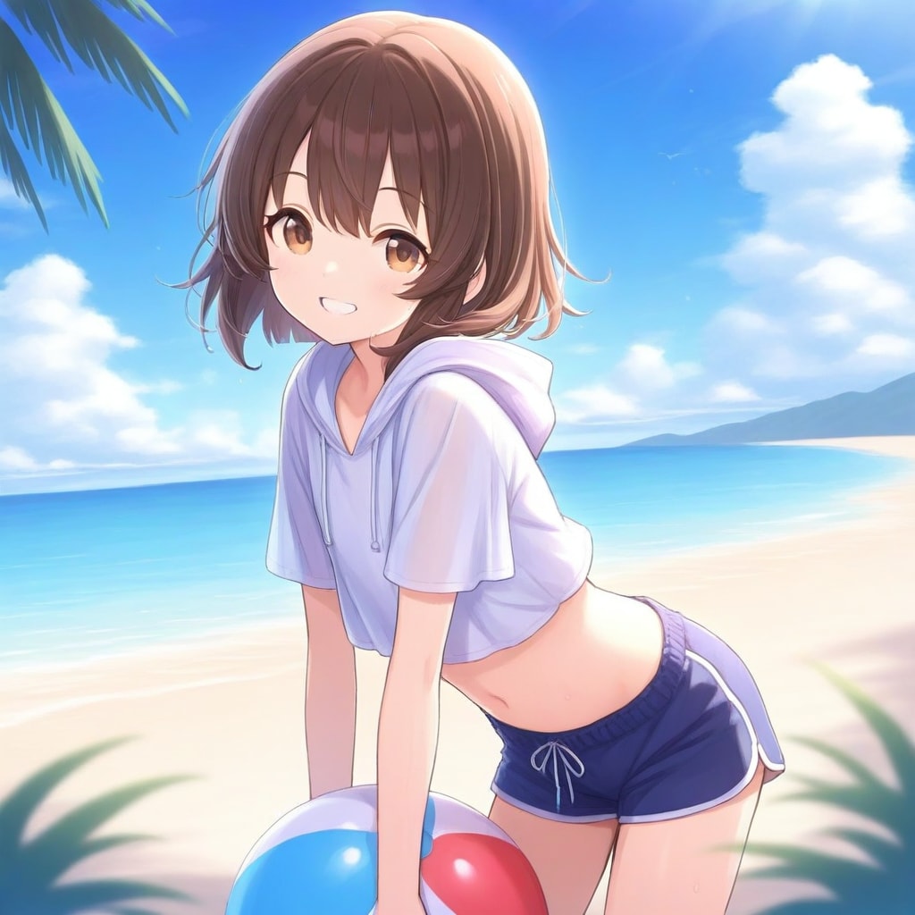 【再生成】ビーチバレーで勝負！